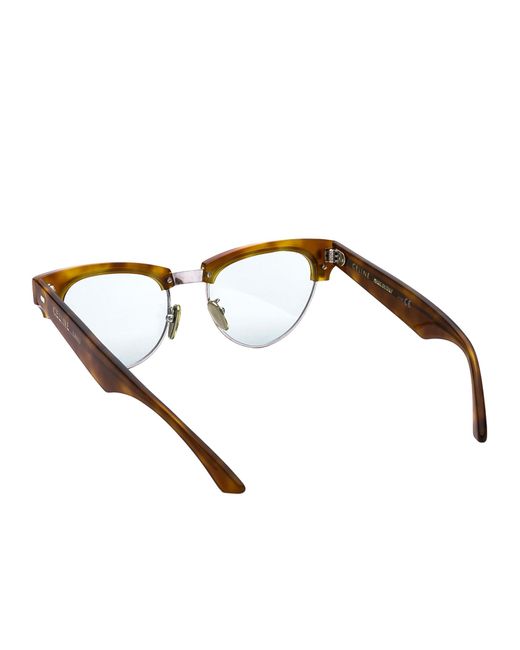 Céline Metallic Cat Eye Frame Glasses