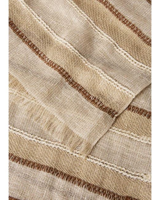 Loro Piana Natural Nakaumi Scarf for men