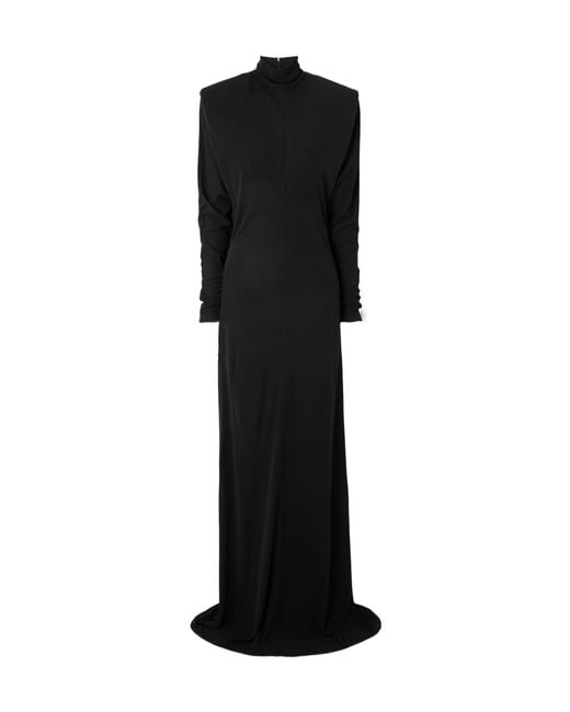 Stella McCartney Black Knitted Turtleneck Dress