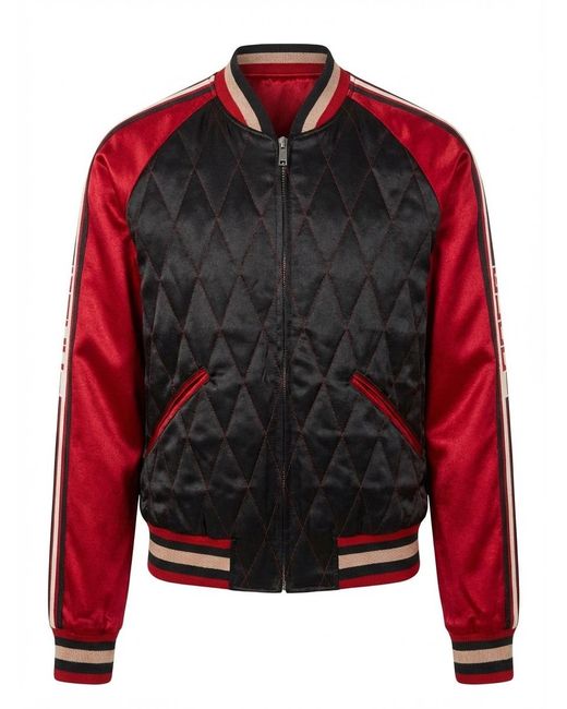 Gucci Red Double-Sided Pilot Jacket for men