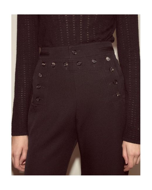 Bode Red Riding Twill Sailor Trousers