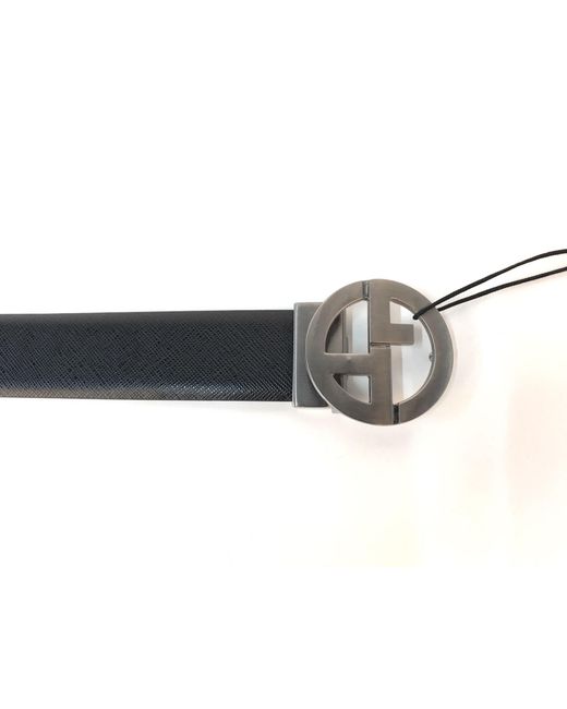 Giorgio Armani Multicolor Logo Detail Belt for men