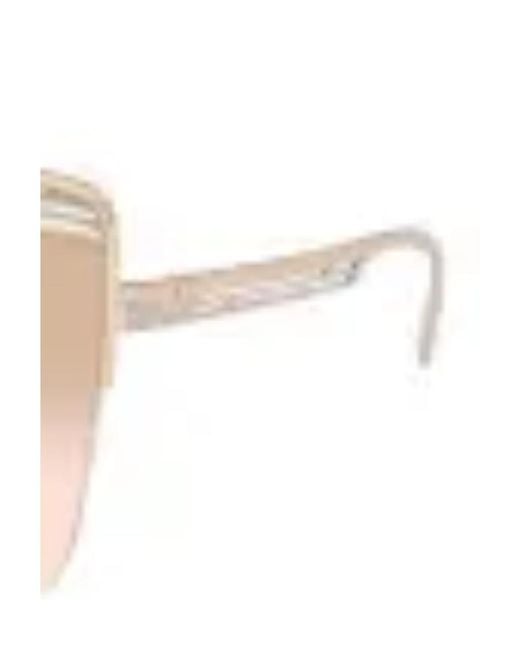 BVLGARI White Logo Sunglasses