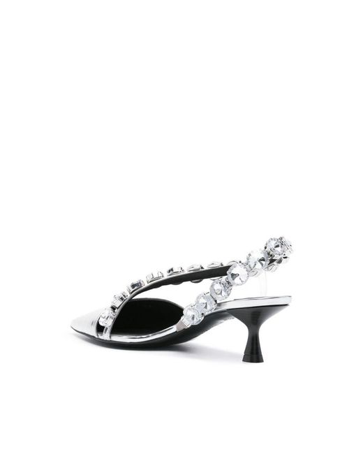 Stella McCartney White Cusp High-Heeled Shoes