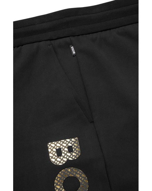 Boss Black Logo Sweatpants for men