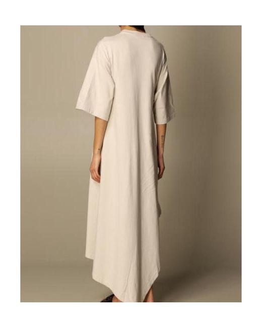 Balenciaga White Wrapped T-Shirt Dress