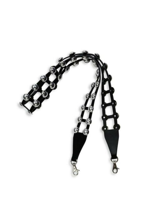 Alexander Wang White Logo Strap