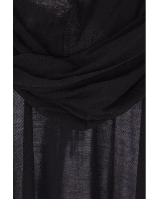 Yohji Yamamoto Blue Single-Breasted Blouse