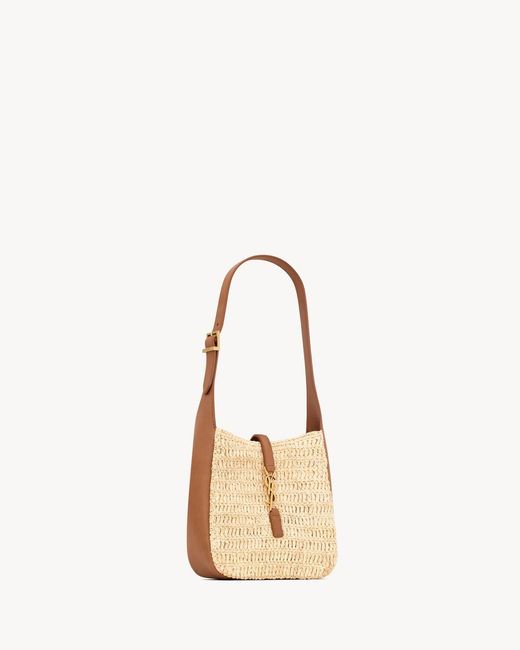 Saint Laurent White Le 5 À 7 Supple Baby