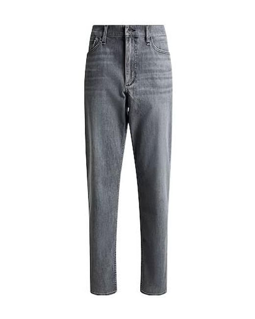 Rag & Bone Gray Straight-Leg Jeans