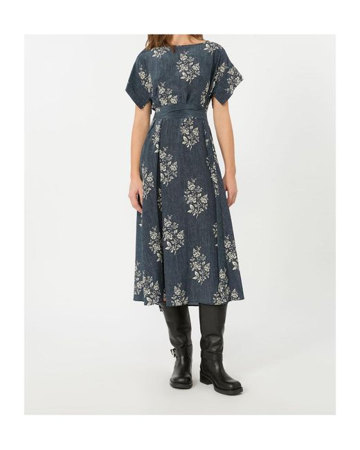 Weekend by Maxmara Black Radice Silk Dress