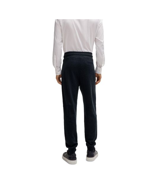 Boss Blue Simple And Casual Pants for men