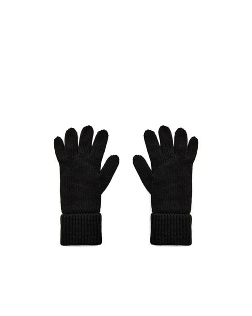 Vivienne Westwood Black Orb Knitted Gloves for men