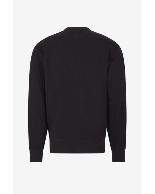 C P Company Blue Crew-Neck Sweatshirt for men