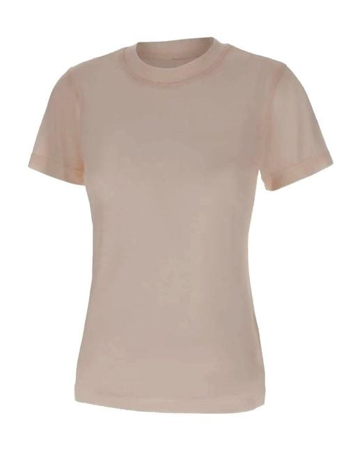 Filippa K Pink Crew Neck T-Shirt