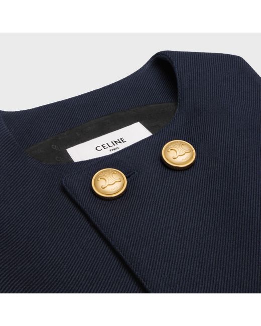 Céline Blue Top