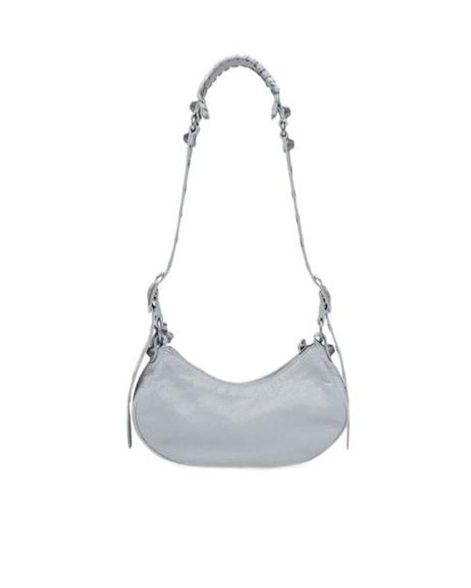 Balenciaga White Le Cagole Xs Shoulder Bag
