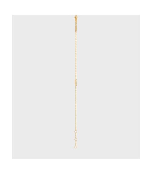 Céline White Line Bracelet