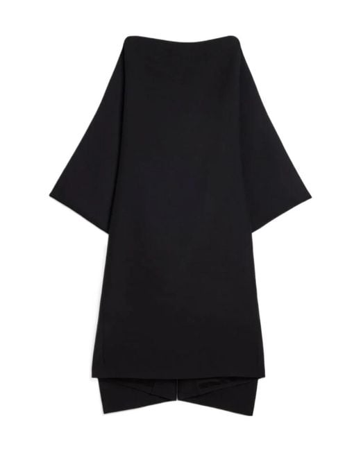 Jil Sander Black Silk Blend Dress