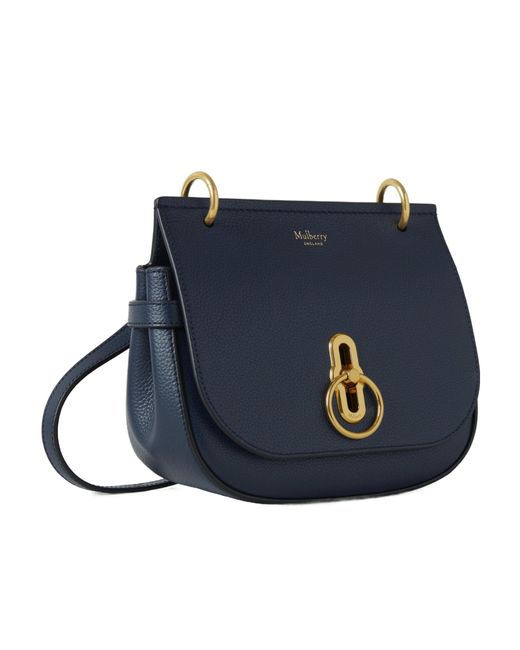 Mulberry Blue Amberley Small Satchel Bag