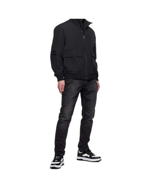 Boss Black Round Toe Low-Top Casual Shoes for men