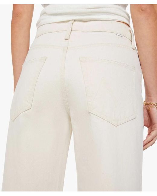 Mother Natural High-Rise Wide-Leg Jeans