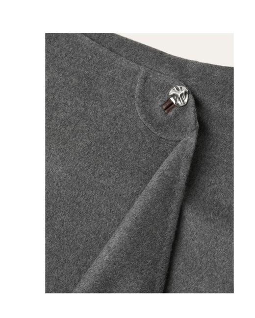 Loro Piana Gray Hazel Skirt