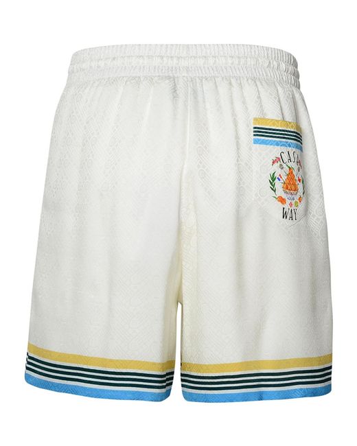 Casablanca White Shorts for men