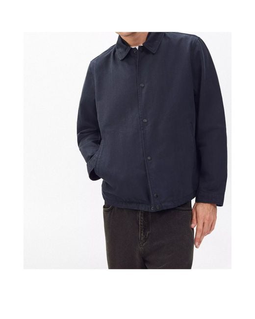 Rag & Bone Blue Long-Sleeved Casual Jacket for men