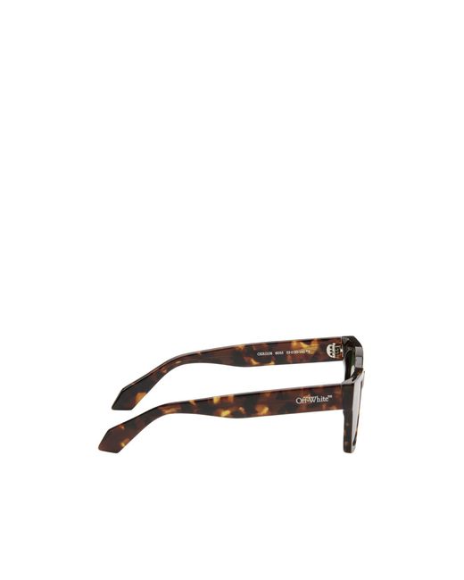 Off-White c/o Virgil Abloh Green Midland Square Frame Sunglasses for men