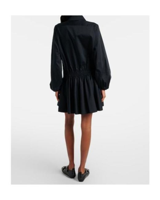 Comme des Garçons Blue Cotton Shirt Dress