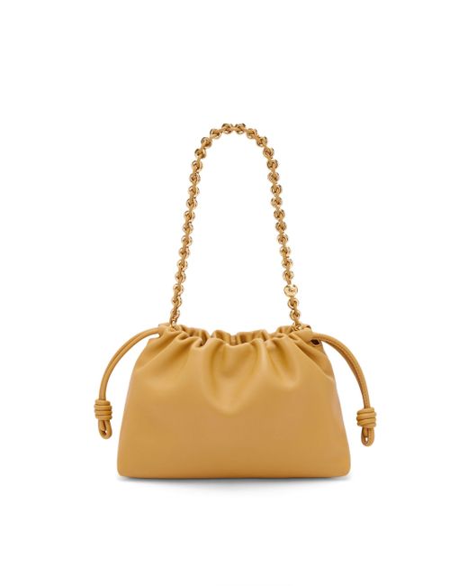 Loewe Natural Flamenco Medium Drawstring Shoulder Bag