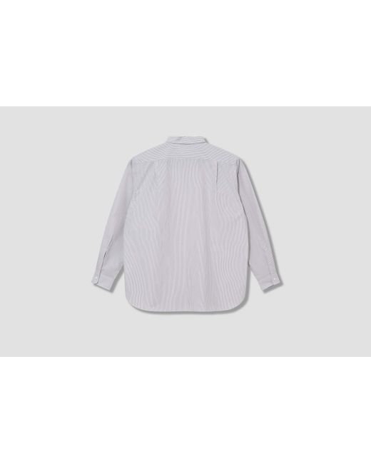 Nanamica Gray Long Sleeve Shirt for men