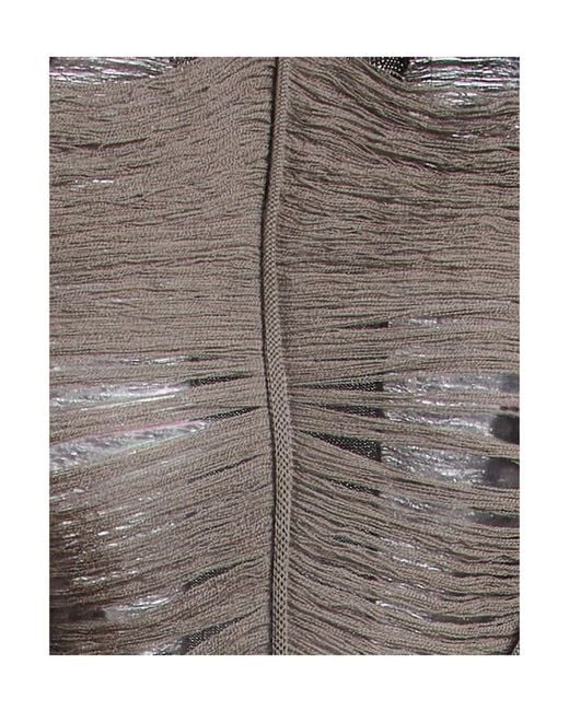 Rick Owens Gray Plain Colour Top
