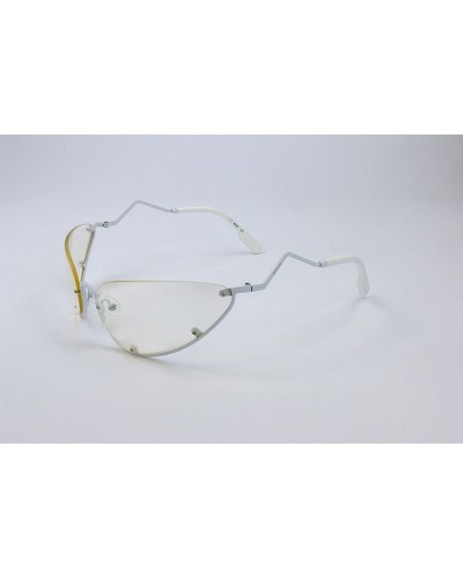 KENZO White Logo Sunglasses for men