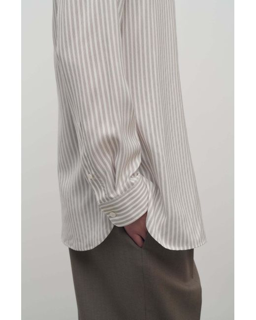 The Row White Vanda Shirt