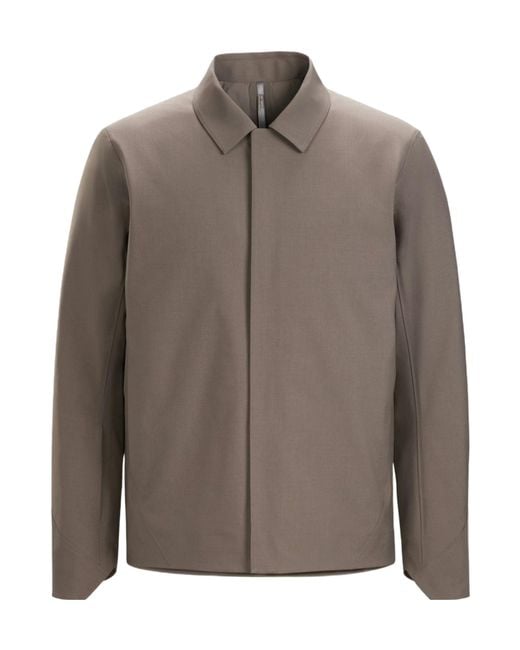 Veilance Brown Lerus Warm Jacket for men