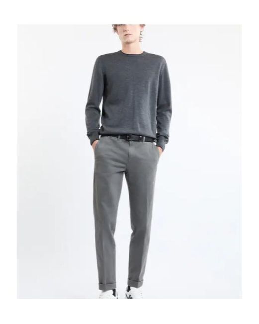 Fay Gray Round-Neck Crewneck Jumper for men