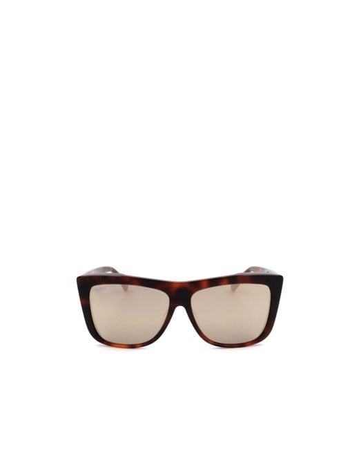 Max Mara Multicolor Square Frame Sunglasses