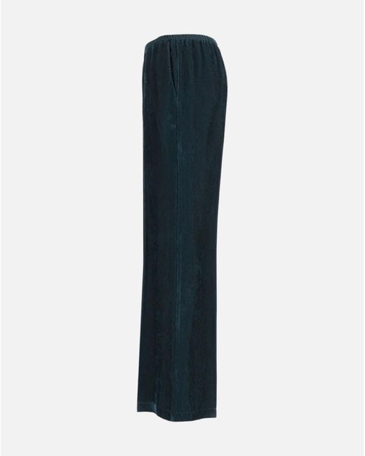 Forte_forte Blue Elastic-Waist Casual Trousers