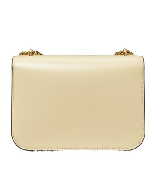 Tory Burch Natural Bags Eleanor Logo Plaque Small Shoulder Bag