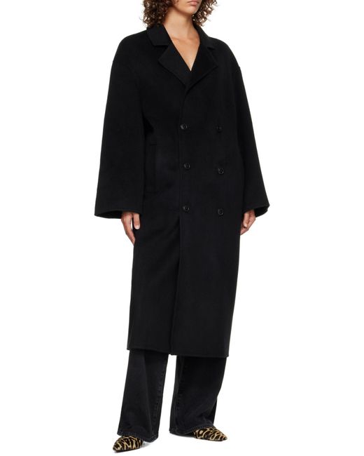 Loulou de Saison Black Borneo Long Coat