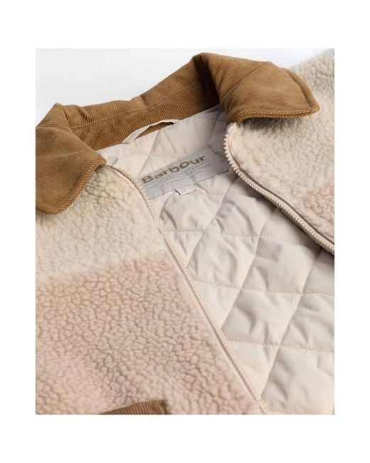 Barbour Natural Corduroy-Collar Jacket