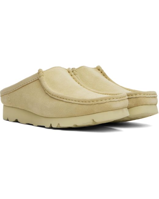 Clarks Multicolor Wallabee Slip-On Loafers for men