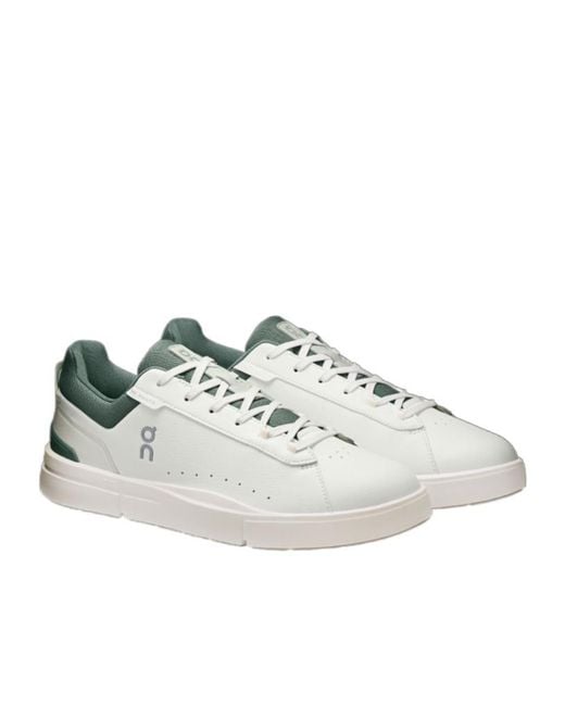 On Shoes White The Roger Advantage Sneakers for men