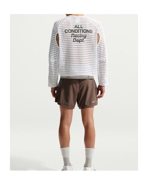 Nike White X Acg Radical Airflow Mesh T-Shirt for men