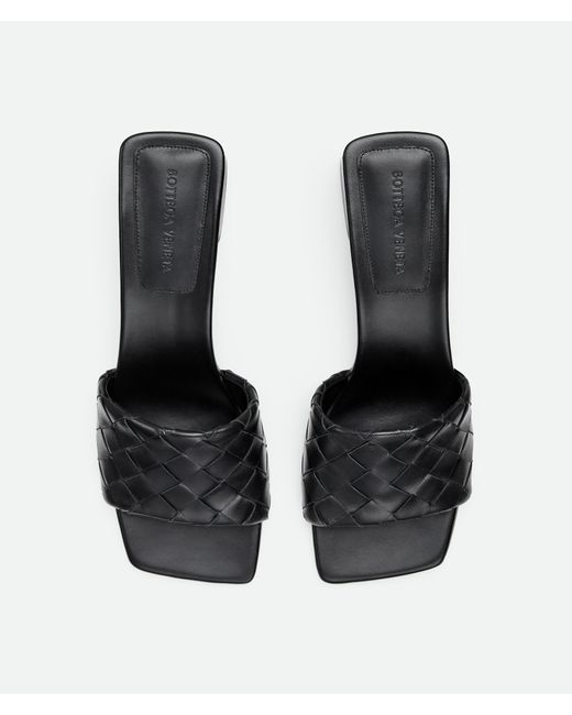Bottega Veneta Black Mule Sandal