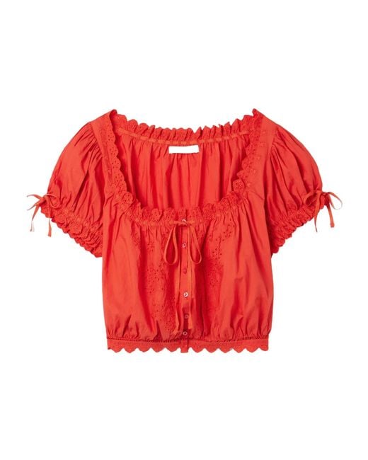 Doen Nera Embroidered Top