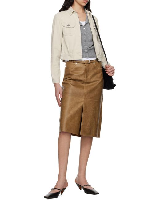 R13 Natural Non-Stretch Denim Jacket