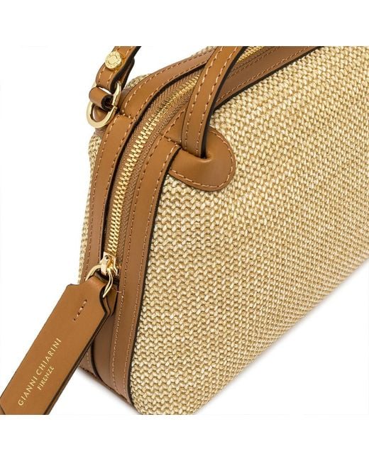 Gianni Chiarini Natural Alifa Woven-Effect Tote Bag
